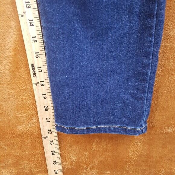 MICHAEL KORS Womens Jeans Size 4 Medium Wash Skinny Crop Stretch Denim - Picture 7 of 8